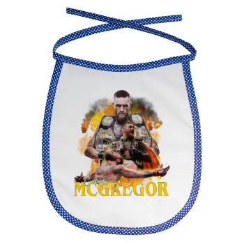 Conor McGregor Notorious, Σαλιάρα μωρού αλέκιαστη με κορδόνι Μπλε