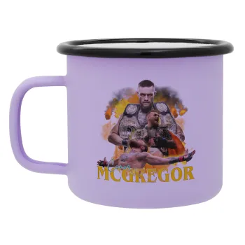 Conor McGregor Notorious, Κούπα Μεταλλική εμαγιέ ΜΑΤ Light Pastel Purple 360ml