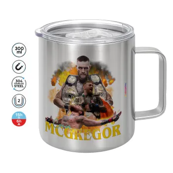 Conor McGregor Notorious, Mug Stainless steel double wall 300ml