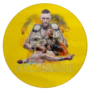 Conor McGregor Notorious, Επιφάνεια κοπής γυάλινη στρογγυλή (30cm)