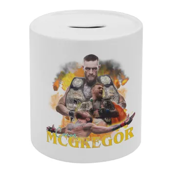 Conor McGregor Notorious, Κουμπαράς πορσελάνης με τάπα