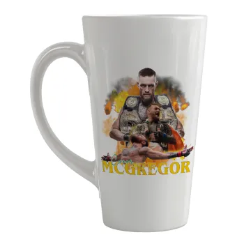 Conor McGregor Notorious, Κούπα κωνική Latte Μεγάλη, κεραμική, 450ml