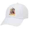 Καπέλο Ενηλίκων Baseball Λευκό 5-φύλλο (POLYESTER, ΕΝΗΛΙΚΩΝ, UNISEX, ONE SIZE)