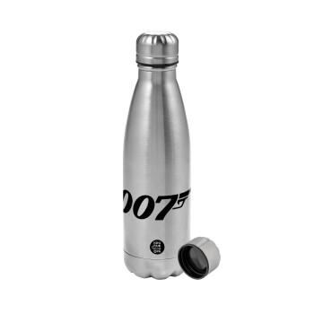 James Bond 007, Μεταλλικό παγούρι νερού, ανοξείδωτο ατσάλι, 750ml