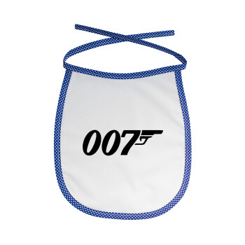 James Bond 007, Σαλιάρα μωρού αλέκιαστη με κορδόνι Μπλε