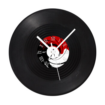 James Bond 007, Ρολόι τοίχου Βινύλιο (30cm)