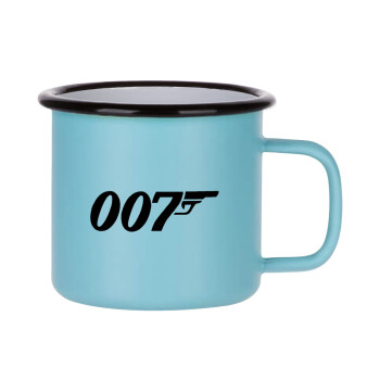 James Bond 007, Κούπα Μεταλλική εμαγιέ ΜΑΤ σιέλ 360ml