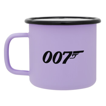 James Bond 007, Κούπα Μεταλλική εμαγιέ ΜΑΤ Light Pastel Purple 360ml