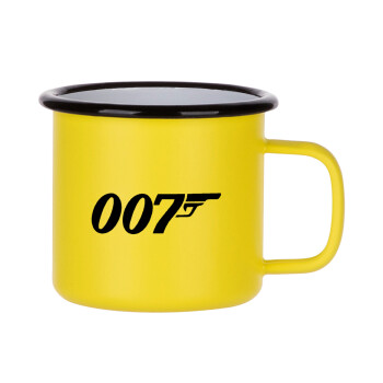James Bond 007, Κούπα Μεταλλική εμαγιέ ΜΑΤ Κίτρινη 360ml