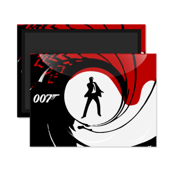 James Bond 007, Ορθογώνιο μαγνητάκι ψυγείου διάστασης 9x6cm