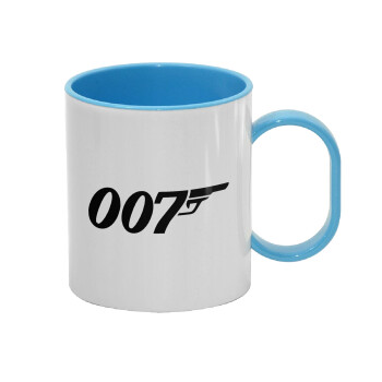 James Bond 007, Κούπα (πλαστική) (BPA-FREE) Polymer Μπλε για παιδιά, 330ml