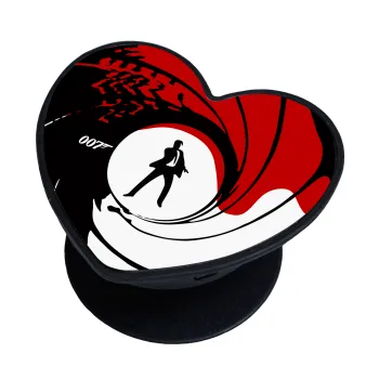 James Bond 007, Phone Holders Stand  καρδιά Μαύρο Βάση Στήριξης Κινητού στο Χέρι