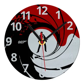 James Bond 007, Ρολόι τοίχου γυάλινο (20cm)