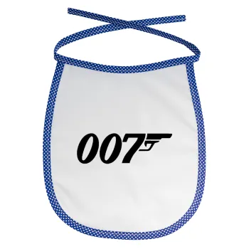 James Bond 007, Σαλιάρα μωρού αλέκιαστη με κορδόνι Μπλε