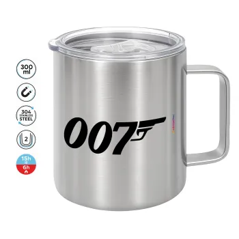 James Bond 007, Mug Stainless steel double wall 300ml