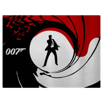 James Bond 007, Επιφάνεια κοπής γυάλινη (38x28cm)