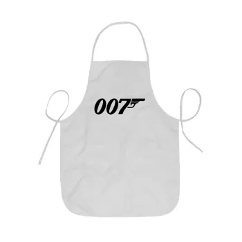 James Bond 007, Ποδιά Σεφ ολόσωμη κοντή  Παιδική (44x62cm)