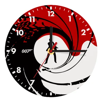 James Bond 007, Wooden wall clock (20cm)