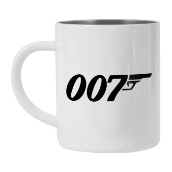 James Bond 007, Mug Stainless steel double wall 300ml