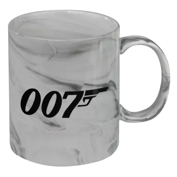 James Bond 007, Mug ceramic marble style, 330ml