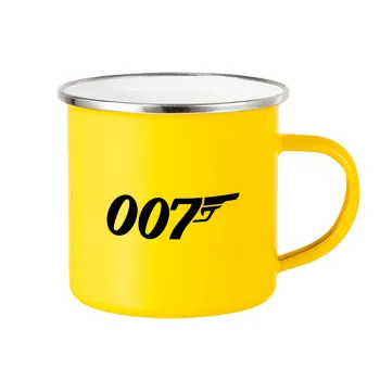 James Bond 007, Yellow Enamel Metallic Cup 360ml