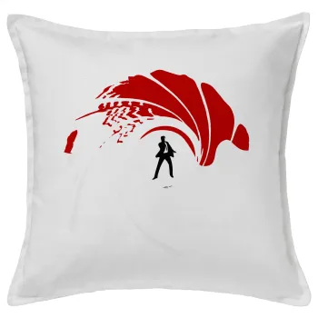 James Bond 007, Sofa cushion White 50x50cm includes filling
