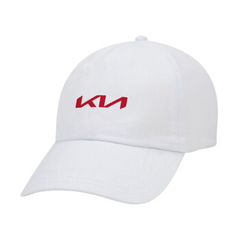 KIA, Καπέλο Baseball Λευκό (5-φύλλο, unisex)