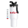Mega Stainless steel Tumbler with lid, double wall 1,2L
