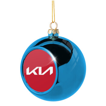 KIA, Χριστουγεννιάτικη μπάλα δένδρου Μπλε 8cm
