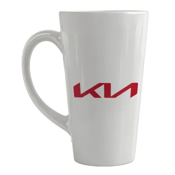KIA, Κούπα κωνική Latte Μεγάλη, κεραμική, 450ml