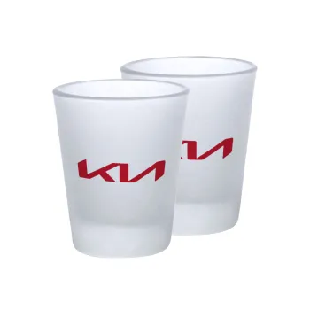 KIA, Σφηνοπότηρα γυάλινα 45ml του πάγου (2 τεμάχια)
