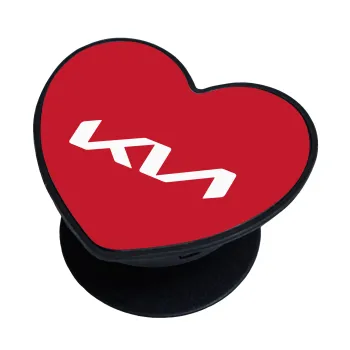 KIA, Phone Holders Stand  καρδιά Μαύρο Βάση Στήριξης Κινητού στο Χέρι