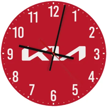 KIA, Ρολόι τοίχου ξύλινο (30cm)