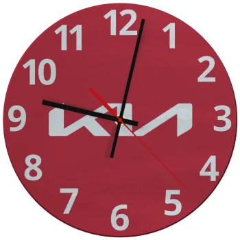 KIA, Ρολόι τοίχου γυάλινο (30cm)