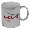 Mug ceramic marble style, 330ml