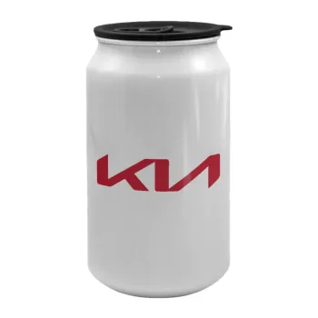 KIA, Κούπα ταξιδιού μεταλλική με καπάκι (tin-can) 500ml
