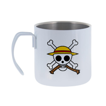 Onepiece skull, Mug Stainless steel double wall 400ml