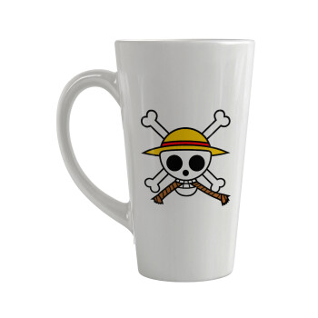 Onepiece skull, Κούπα κωνική Latte Μεγάλη, κεραμική, 450ml