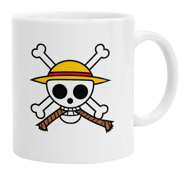 Onepiece skull — Κούπα, κεραμική, 330ml