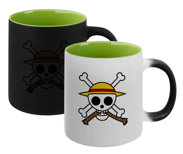 Onepiece skull — Μαγική εσωτερικό πράσινη