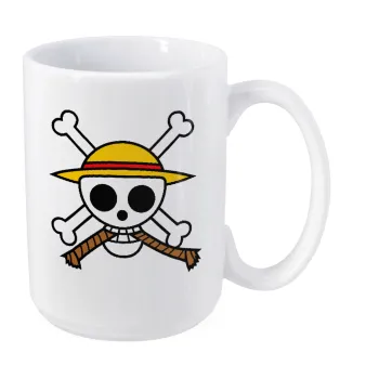 Onepiece skull, Κούπα Mega, κεραμική, 450ml