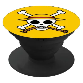 Onepiece skull, Phone Holders Stand  Μαύρο Βάση Στήριξης Κινητού στο Χέρι