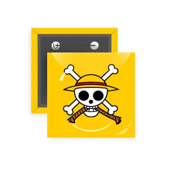 Onepiece skull, Κονκάρδα παραμάνα τετράγωνη 5x5cm