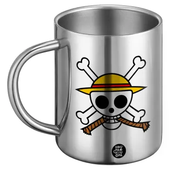 Onepiece skull, BIG Mug Stainless steel double wall (450ml)