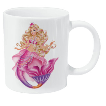 Barbie γοργόνα , Κούπα Giga, κεραμική, 590ml