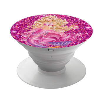 Barbie γοργόνα , Phone Holders Stand  Λευκό Βάση Στήριξης Κινητού στο Χέρι