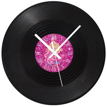 Barbie γοργόνα , Ρολόι τοίχου Βινύλιο (30cm)
