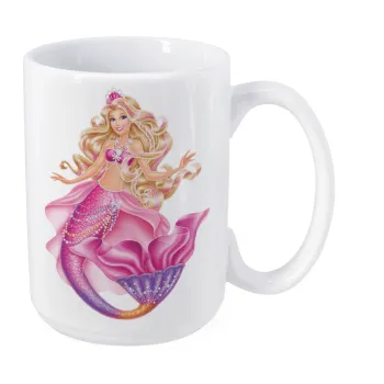 Barbie γοργόνα , Κούπα Mega, κεραμική, 450ml