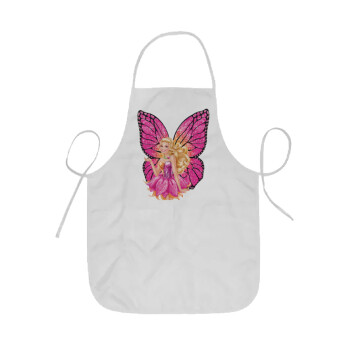 Barbie Νεράιδα, Ποδιά Σεφ ολόσωμη κοντή  Παιδική (44x62cm)