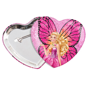 Barbie Νεράιδα, Κονκάρδα παραμάνα καρδιά (57x52mm)